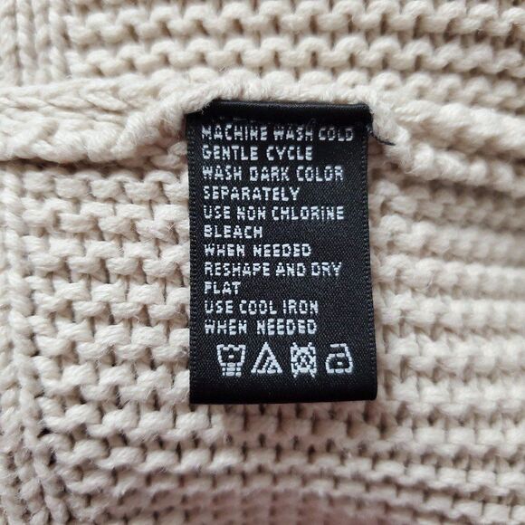 August Silk Womens Sz XL Sweater Long Vest Open Waterfall Front - Picture 5 of 6